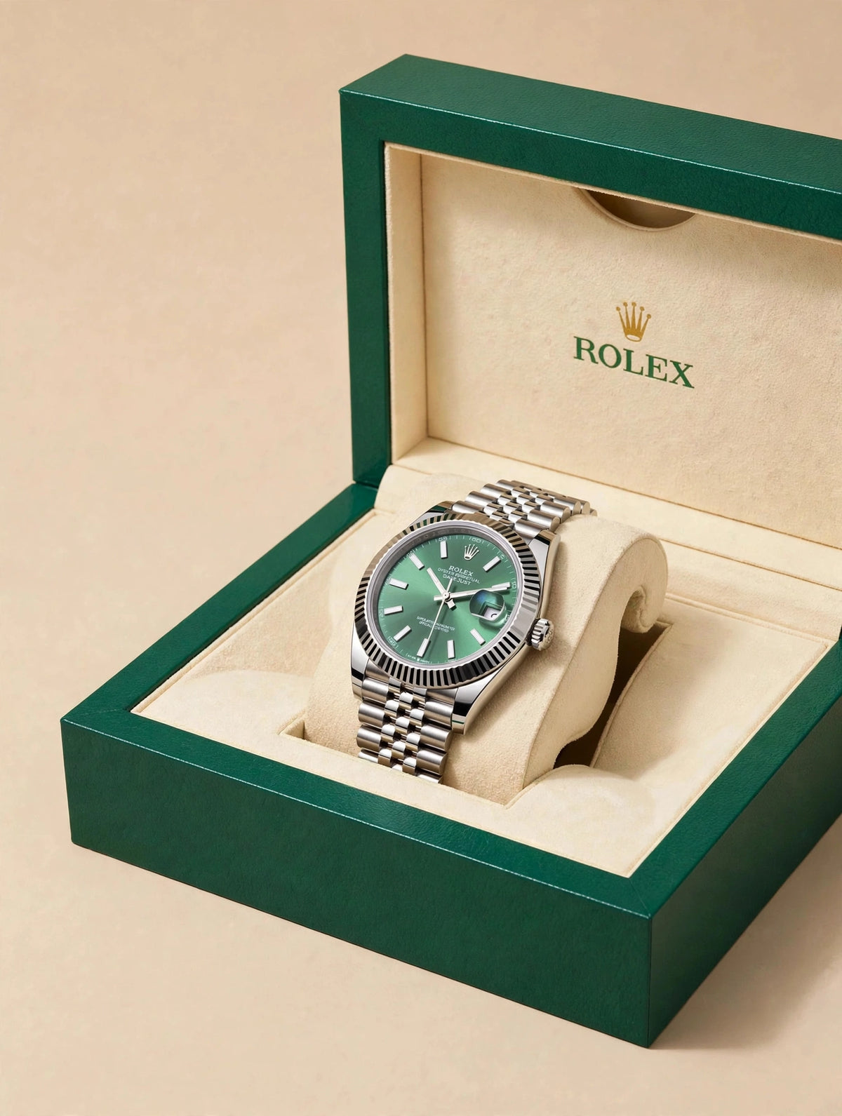 Rolex Datejust - Vert