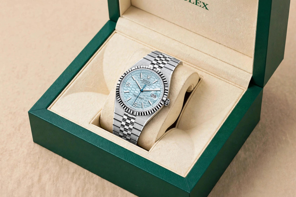 Rolex Datejust - Bleu Motif