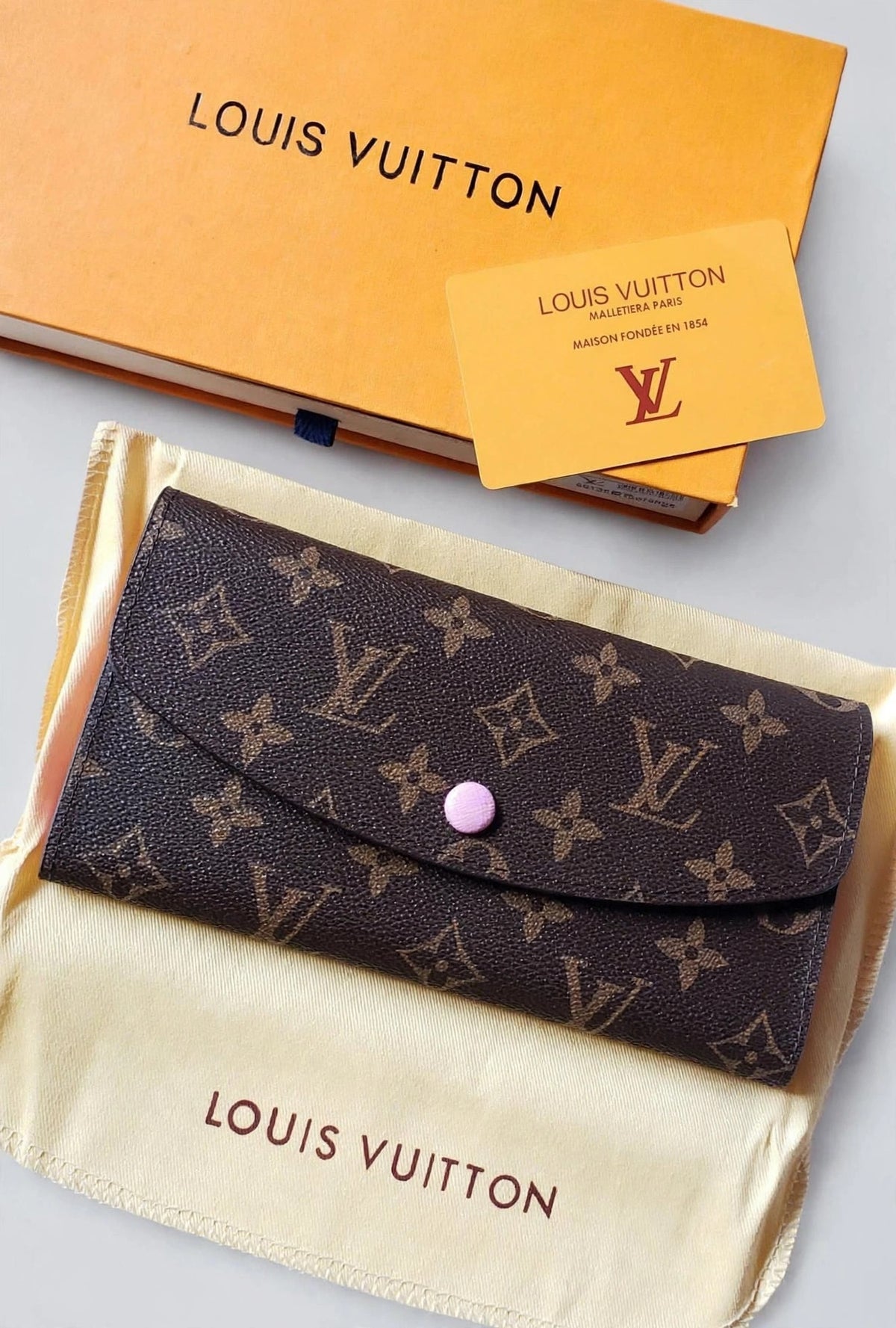 Portefeuille Long Élégant