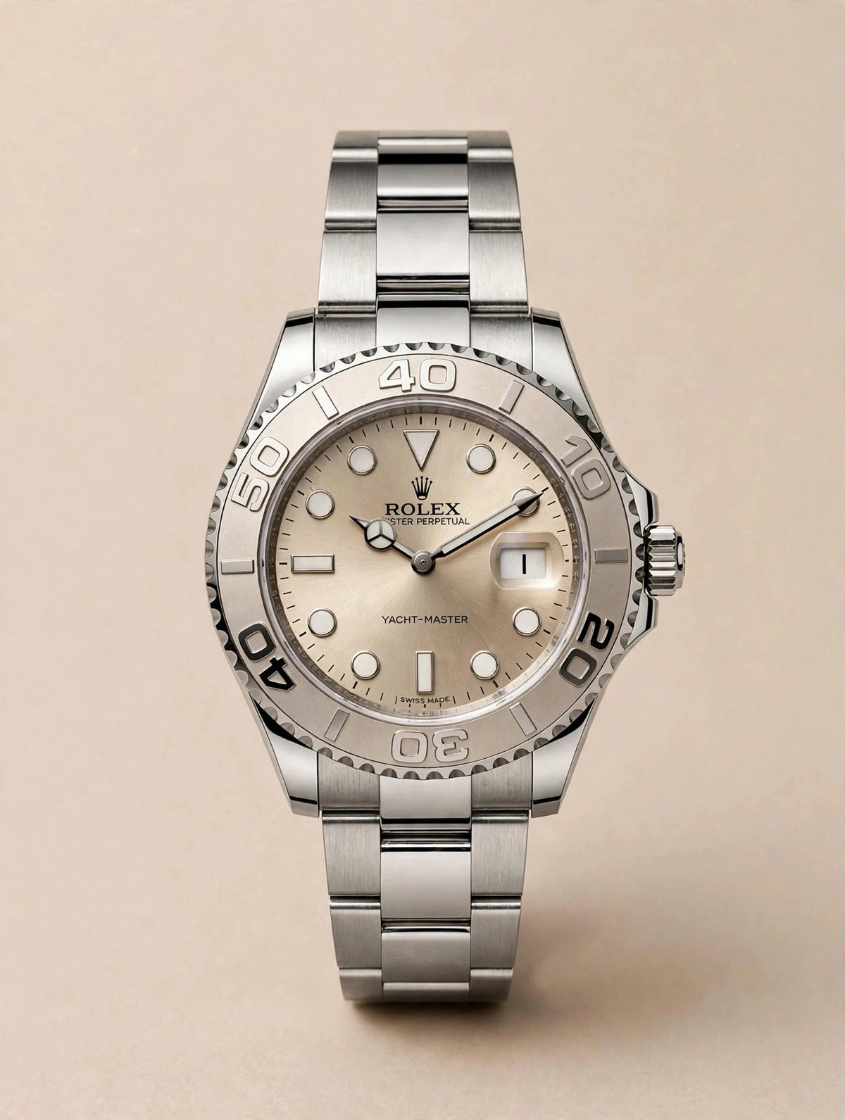 Rolex Yacht-Master — Beige (sans boîte) v3