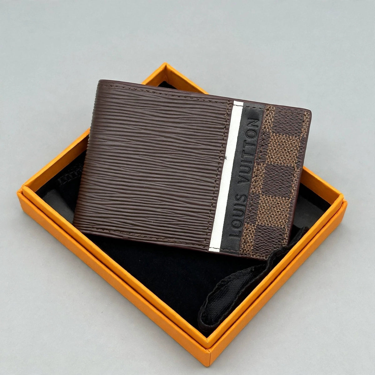 Portefeuille Louis Vuitton Homme - Marron Épi Damier