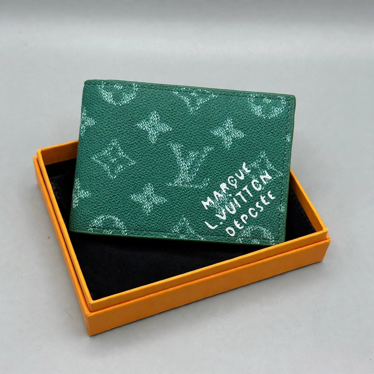 Portefeuille Louis Vuitton Homme - Vert Monogramme