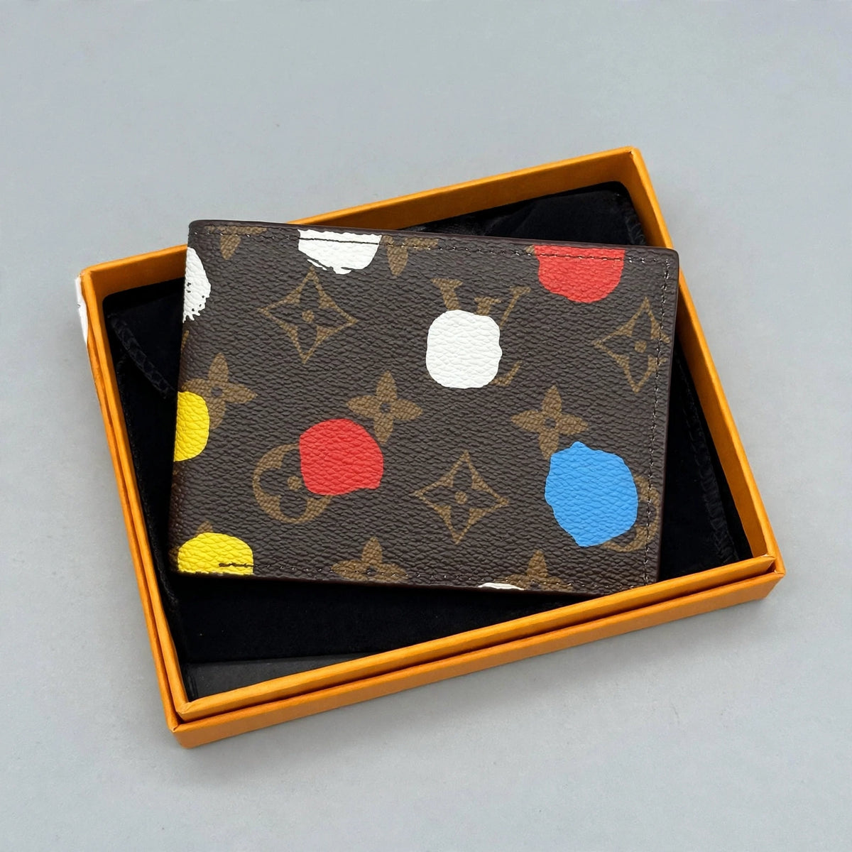 Portefeuille Louis Vuitton Homme - Marron Monogramme Pastilles
