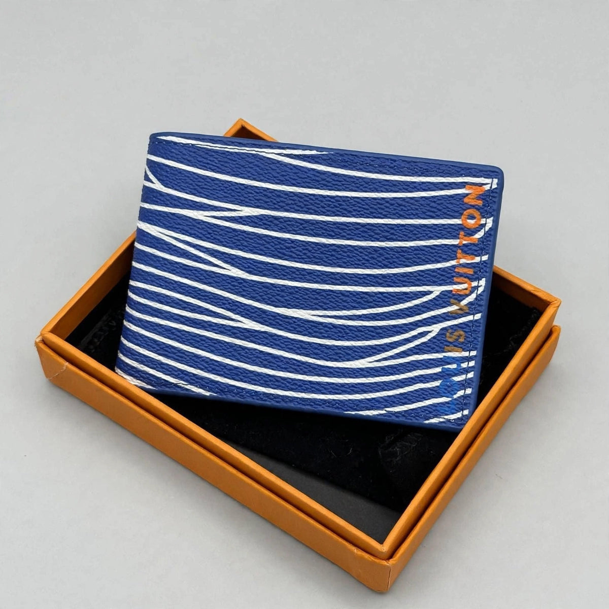 Portefeuille Louis Vuitton Homme - Bleu Ondulé