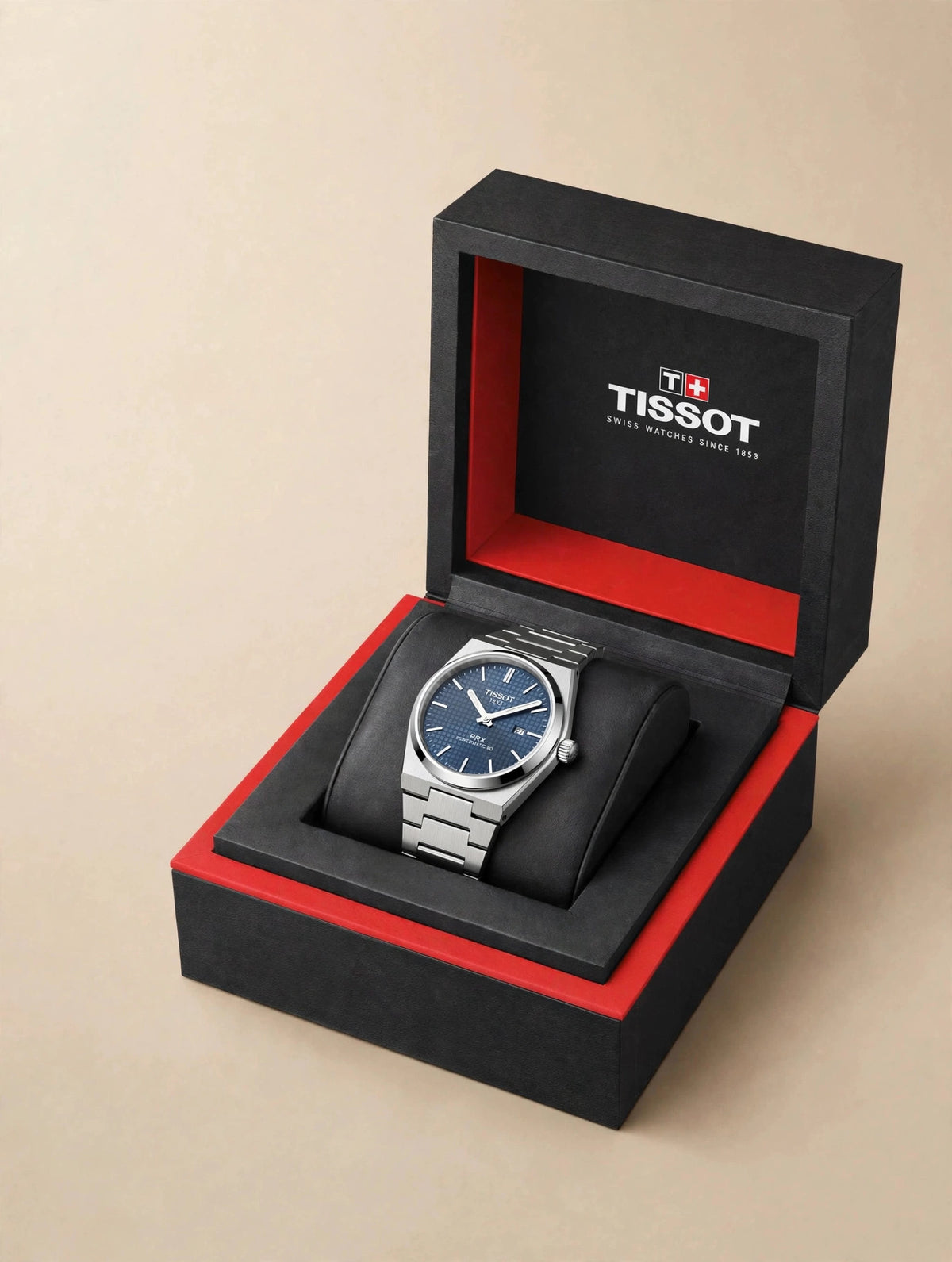 Tissot PRX — Bleu (avec boîte)
